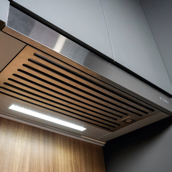 Smart slide out hood